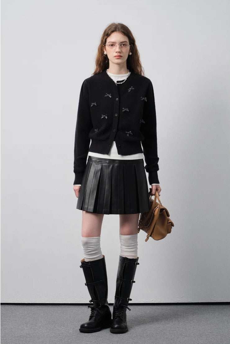 バイカラードロップラペルコート　CHIC and THINGS パイピングカラーコート