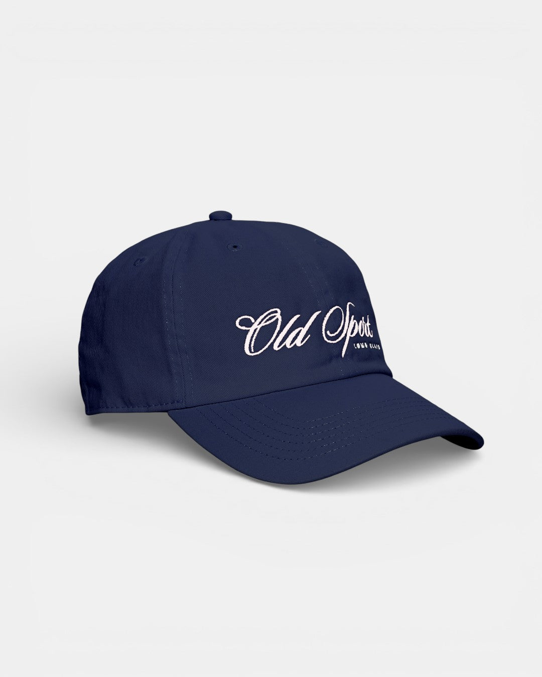 Old Sport ロゴ刺繍CAP NAVY
