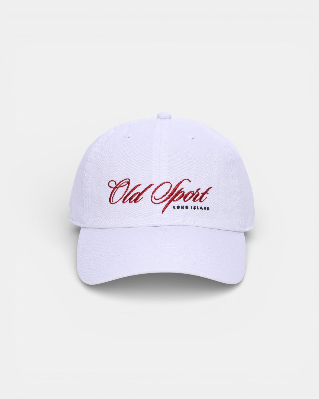 Old Sport ロゴ刺繍CAP WHITE