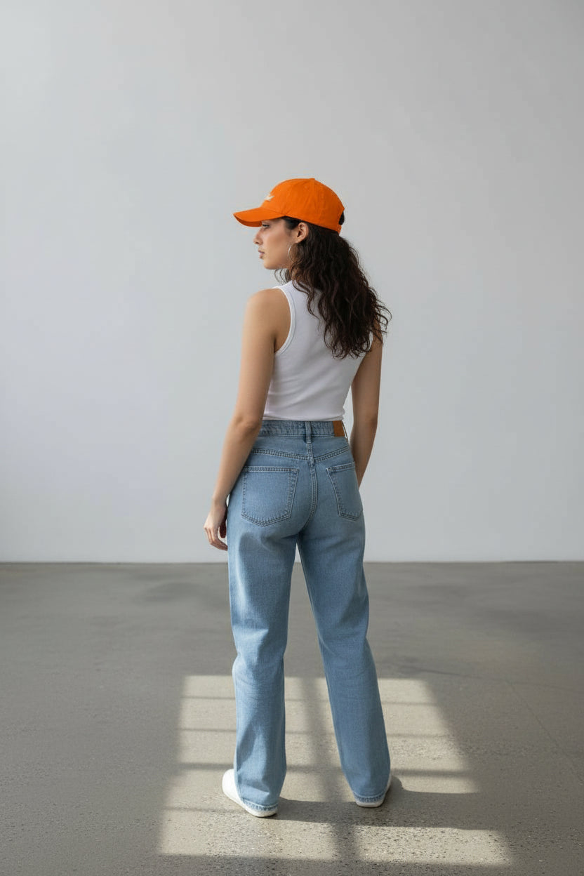 Old Sport ロゴ刺繍CAP ORANGE