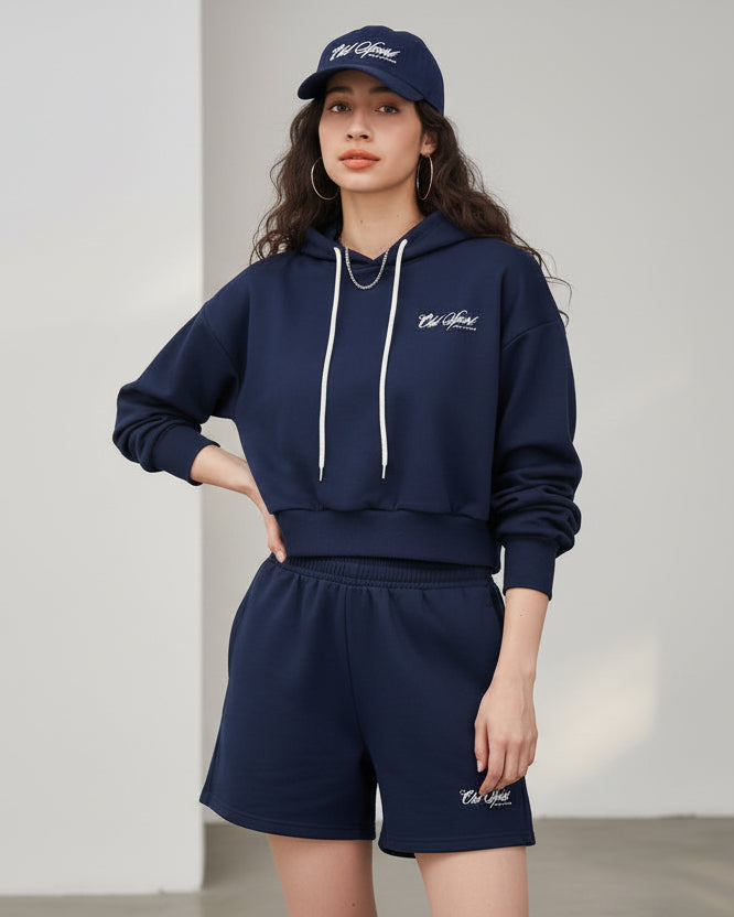 Old Sport ロゴ刺繍CAP NAVY