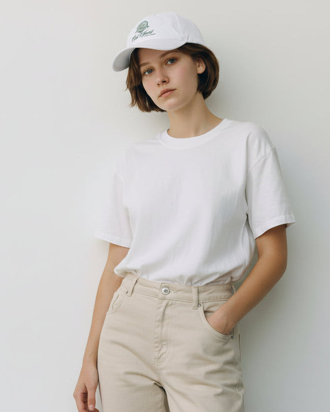 エンブレムロゴCAP WHITE